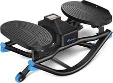 Máquina de Ejercicio Paso a Paso con Bandas de Resistencia 3D Movimiento Balancín Bajo Impacto