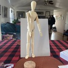 Vintage Wood  Artist's 16" Model With Articulated Joints — photo 1