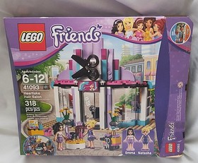 LEGO FRIENDS: Heartlake Hair Salon 41093, Juice Bar 41035 Complete + Manual, Box