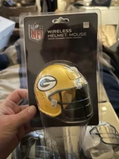 Brand New Green Bay Packers NFL Football Helmet Wireless Computer Mouse For PC