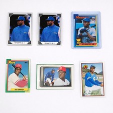 Ken Griffey Sr & Jr Lot – Topps/Bowman Vintage Cards Mariners Reds HOF 🔥 SCAR