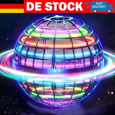 Fliegender Ball Spinner Handgesteuert Drone Spielzeug LED Hover Tricks Boomerang