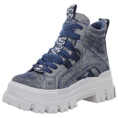 BUFFALO Stiefelette Aspha NC Mid BN16225601 blue/silver (blau) NEU blau