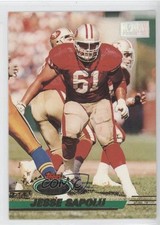 1993 Topps Stadium Club 1st Day Production Jesse Sapolu #123 0a1