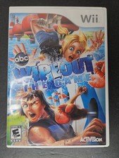 ABC's WipeOut The Game Nintendo Wii Complete CIB Tested 