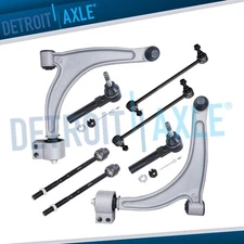 8pc Front Lower Control Arms Ball Joints for Chevy Malibu Pontiac G6 Saturn Aura