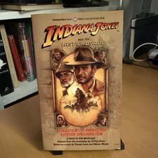 First Edition Paperback 1st Printing INDIANA JONES and the Last Crusade