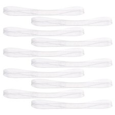 5 Pairs Reusable Tpu Transparent High Heels Shoelaces Anti Slip Shoe Straps