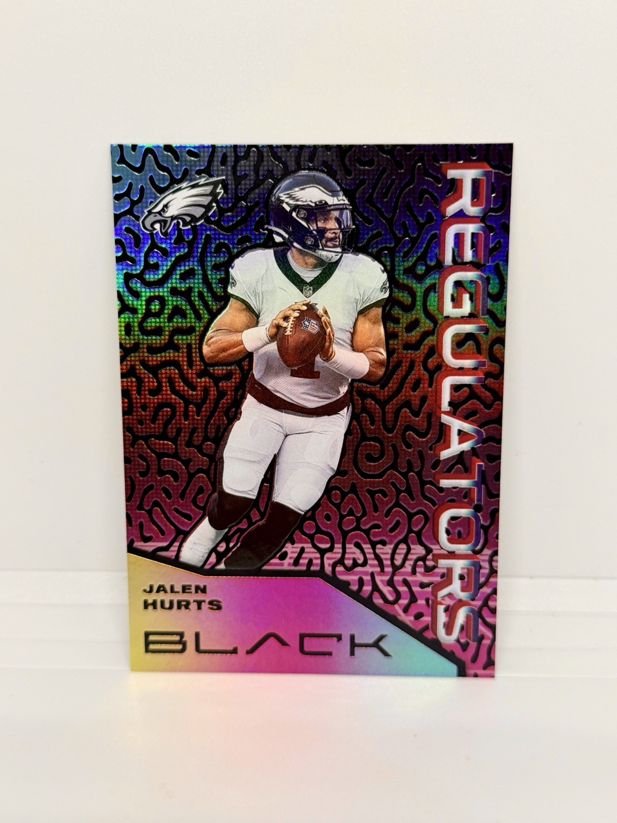 JALEN HURTS 2021 Panini Black Regulators Case Hit Philadelphia Eagles #REG-3