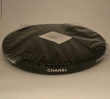 New Authentic Chanel Ribbon Roll Noir Black w/White Lettering