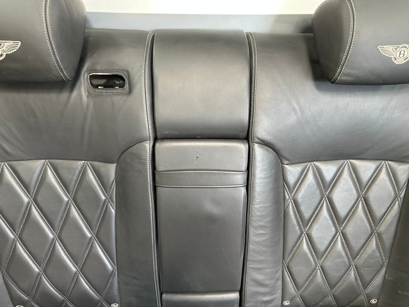 06-12 BENTLEY Flying Spur FRONT AND REAR SEATS ASSEMBLY SET Black OEM