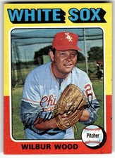 1975 Topps #110 Wilbur Wood Chicago White Sox Baseball