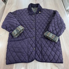 Vintage John Partridge Quilted Chore Coat Fla...