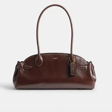 COACH CAM03 Empire Carryall Bag 34 Shoulder Bag  Maple  Outlet NEW