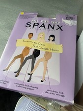 NEW  SPANX "ALL THE WAY" Full Length Hose Super Control Pantyhose Nude SZ C