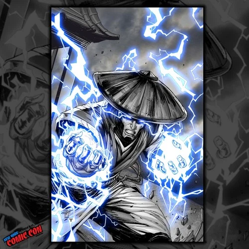 Fame: Ed Boon Creator of Mortal Kombat NYCC EXCLUSIVE ColorSplash LTD40 w/COA