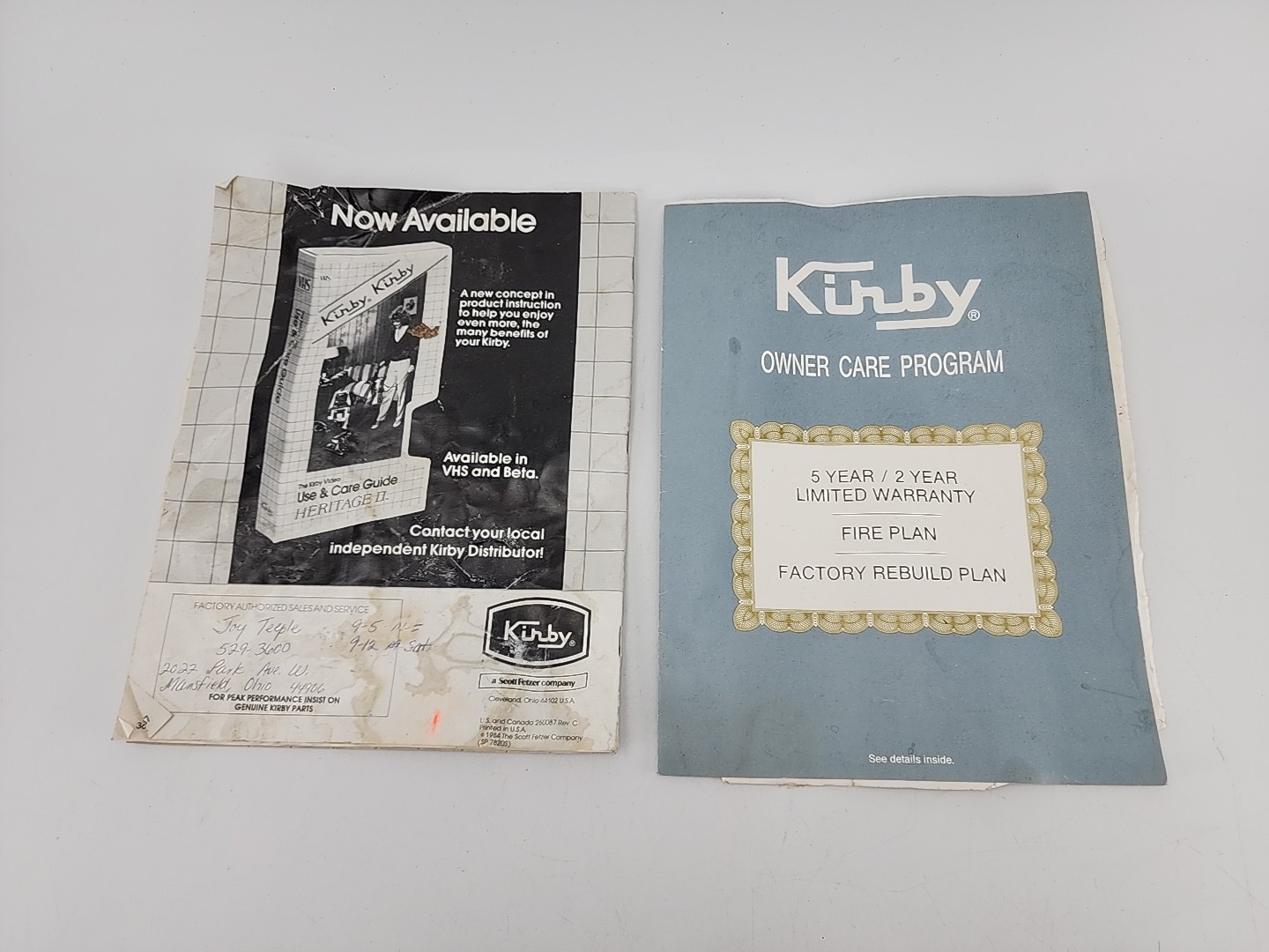 Kirby Legend II Vacuum Cleaner, Carpet Shampooer, Attachments & Bags • Tested