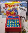 Vintage Perfection Board Game Milton Bradley 1996 Complete 25 Shapes Timer 60Sec
