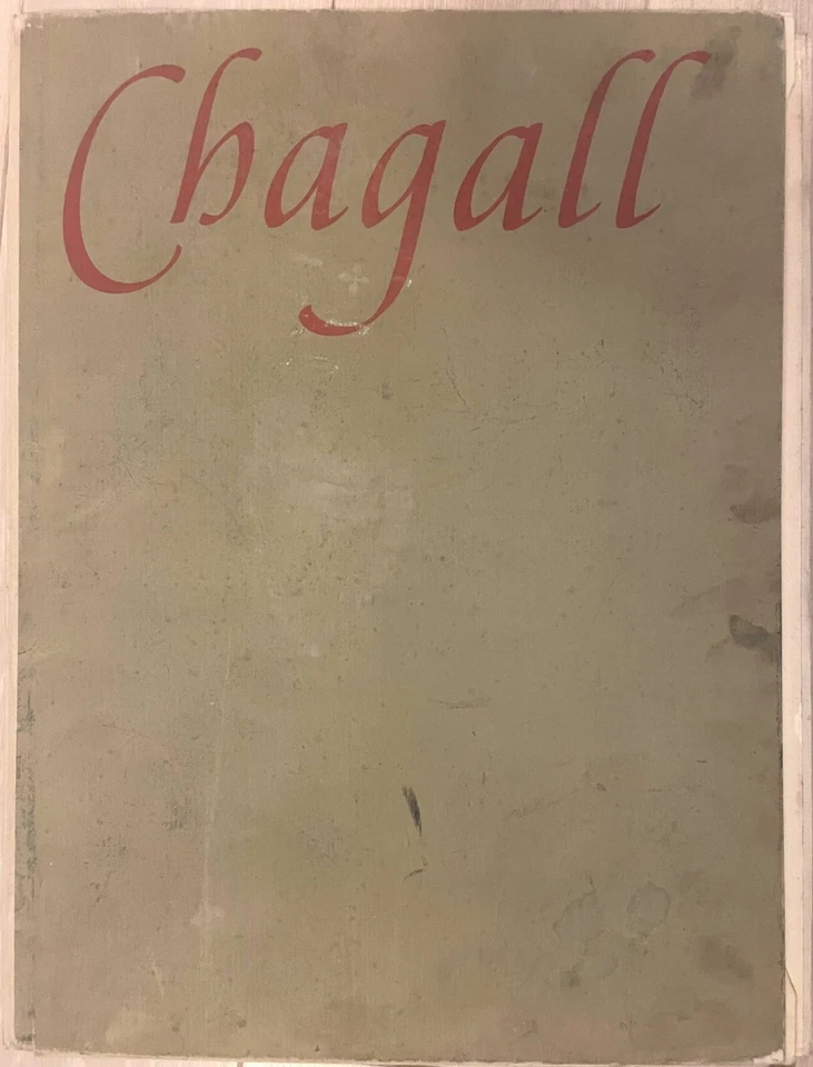 Marc Chagall, Original Hardcover Portfolio, 1954