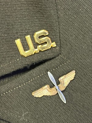 WW2 U.S. Army Air Force Uniform AF Patch Medal Wings Pilot