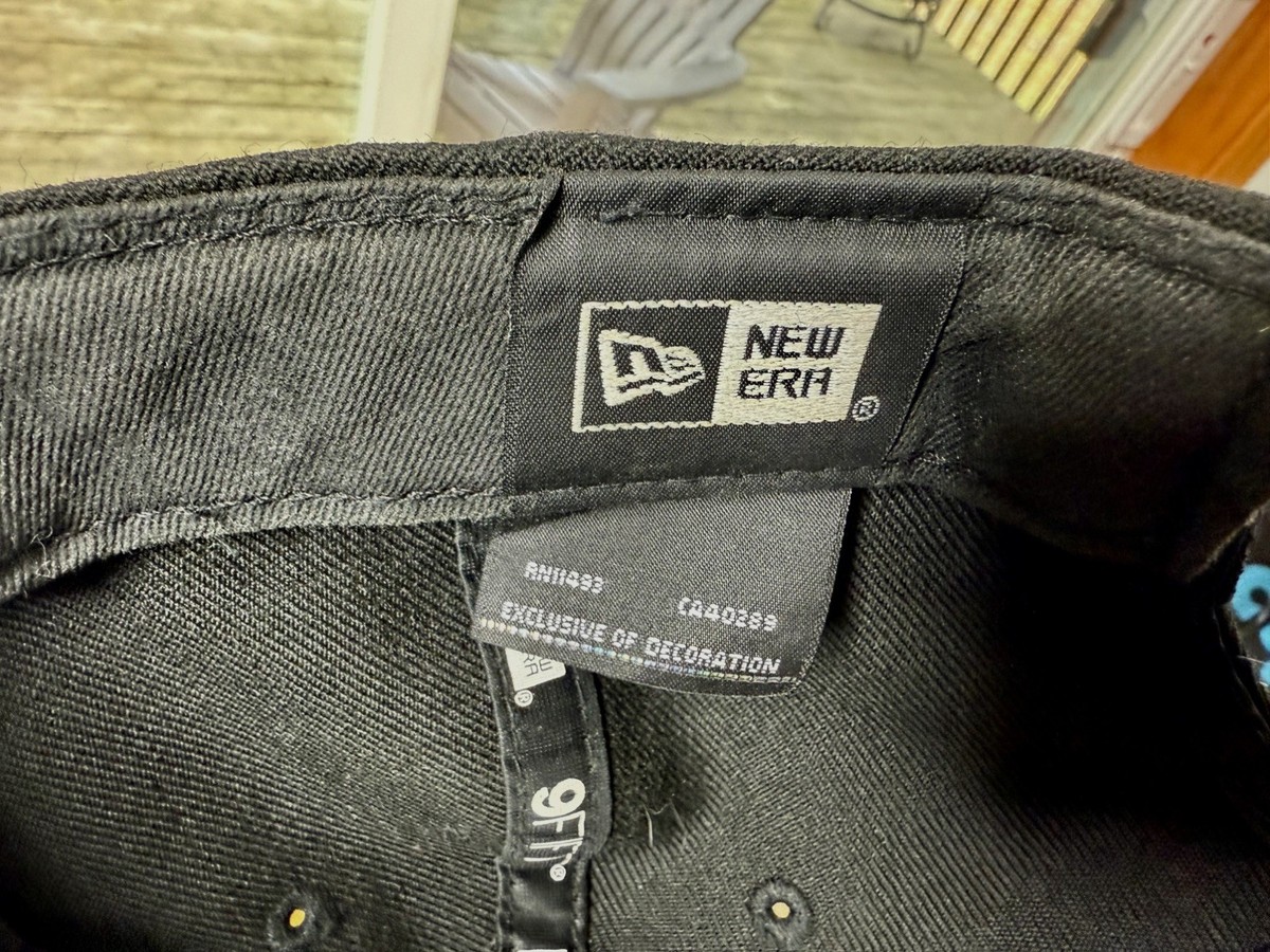 NEW ERA 9 Fifty Cap Tokyo Shibuya KATAKANA Black Used But in Good
