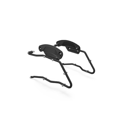 SCHWARZE PREMIUM GEPÄCKTRÄGERSCHIENE PASSEND FÜR ROYAL ENFIELD SUPER METEOR 6...