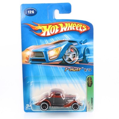 Hot Wheels 2005 - BLUE CARD COLLECTOR  - '34 3-WINDOW FORD - TREASURE HUNT