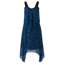 Derek Lam 10 Crosby Cami Midi Silk Dress Size 4