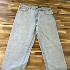 Vintage Levis 540 Jeans Men 36x30 Blue Light Wash Relaxed Fit 90s Denim USA Made