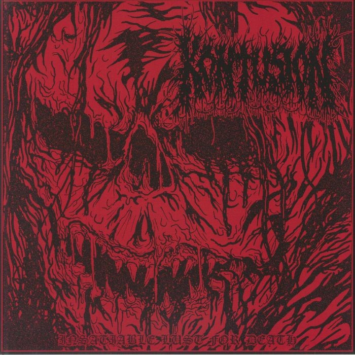 KONTUSION - Insatiable Lust For Death - Vinyl (LP + insert + MP3 download code)