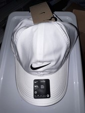 Nike Club Cap White Strapback Cotton M/L Adjustable Hat