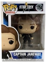 Funko Pop! Television Star Trek Voyager Captain Janeway #1754 Figure + Protector