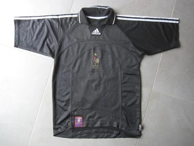 Maillot Equipe de France Barthez 1999 Adidas vintage FFR Homme Homme M - Photo 1/4