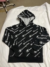 Champion Youth Size 6 Hoodie With Champion Logos Great Condition