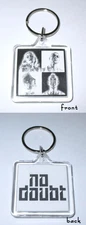 No Doubt-Keychain-Gwen Stefani-Double-Sided-Collector's-Licensed New