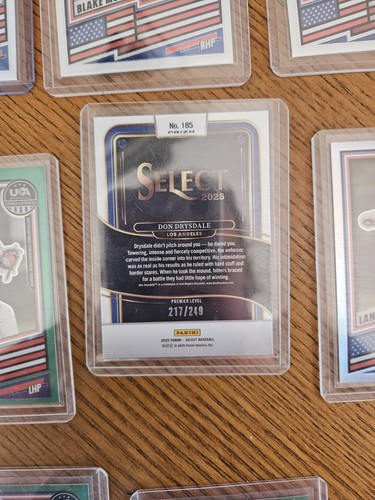 49 Card Baseball Lot (Mostly Panini Stars and Stripes) - Afbeelding 15 van 15