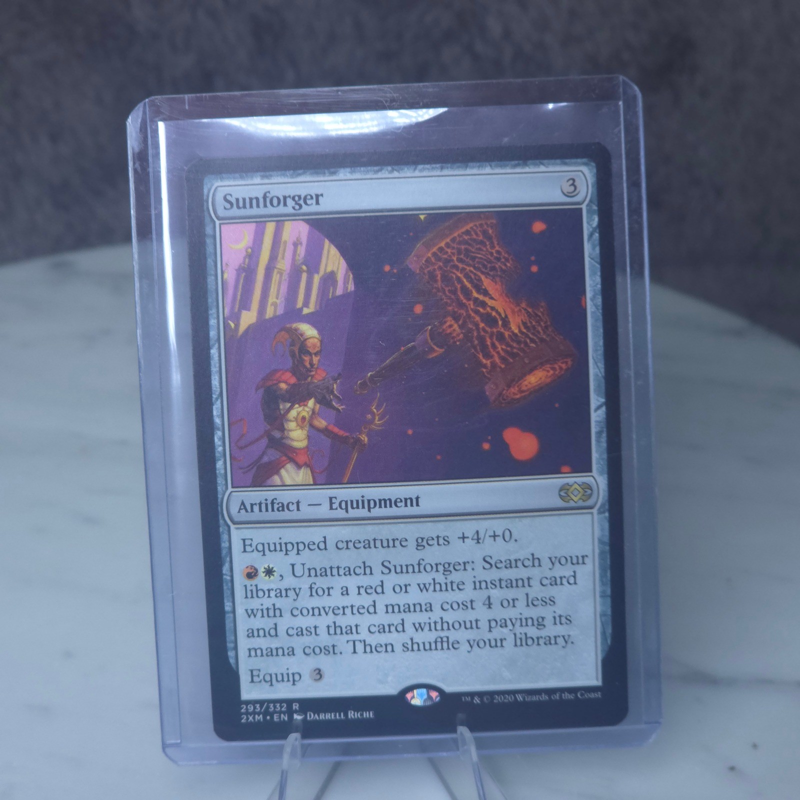 Magic The Gathering Sunforger Card Double Masters 293/332 Rare Colorless MTG