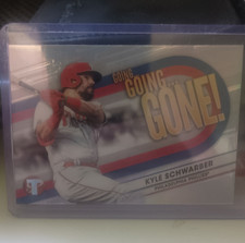 Topps Pristine Kyle Schwarber Going Going Gone! Insert Phillies #GGG-16 2023