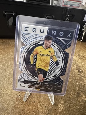 Pedro Neto Panini Obsidian 2023-24 Equinox Die Cut 20/30 Wolves