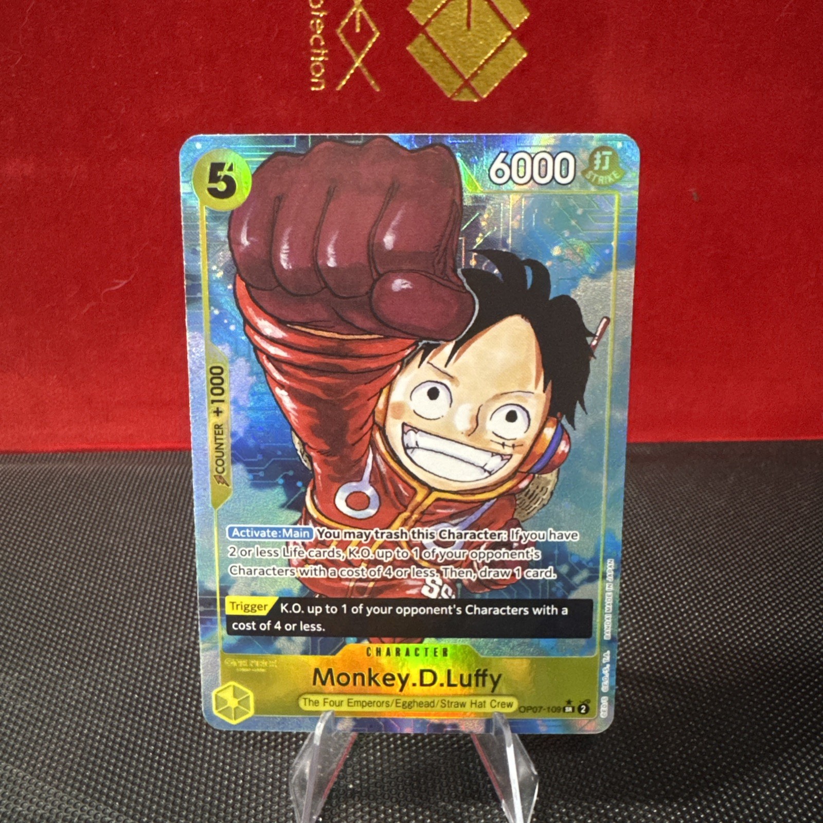 Monkey.D.Luffy OP07-109 SR  Alt Art 500 Years in the Future One Piece TCG