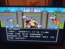 Disney's Adventures in the Magic Kingdom Nintendo NES Game Cartridge Mickey