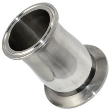4" to 3" in Sanitary Pipe Fitting Reducer Tri Clamp Ferrule End Stainless 316