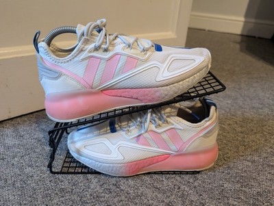 Adidas ZX 2K Boost NASA Sneaker UK 6,5 weiß pink blau