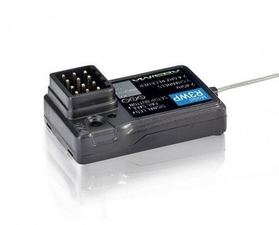 ABSIMA 3-KANAL EMPFÄNGER ''R3WP'' 2.4 GHz, SPRITZWASSERFEST FÜR CR3P # 2020002