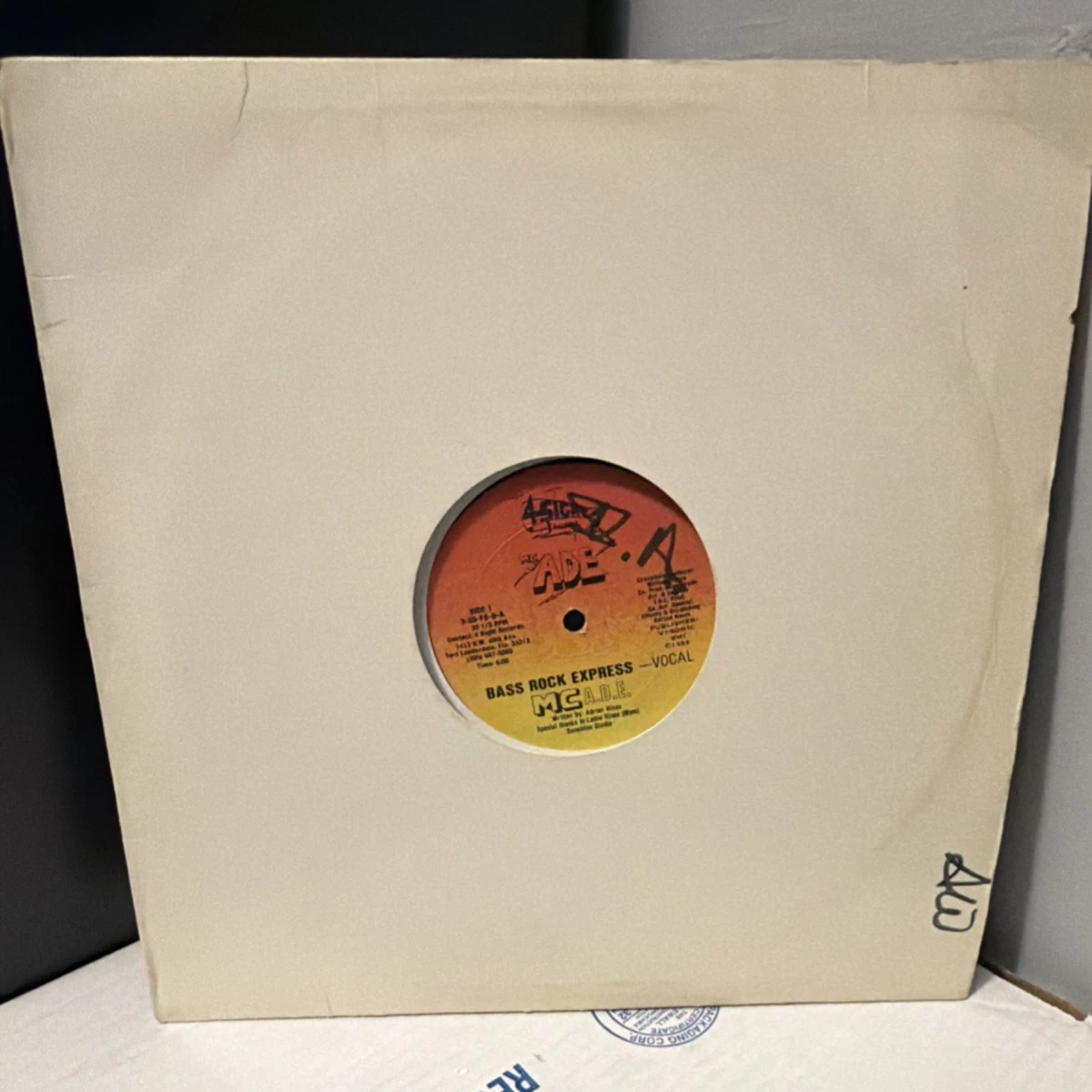 Electro Rap & Hip-Hop Single 33 RPM Speed Vinyl Records for sale