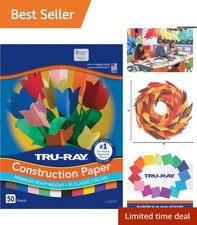 Acid-Free Heavyweight Construction Paper, 9x12 Format - Ideal for Arts  Crafts