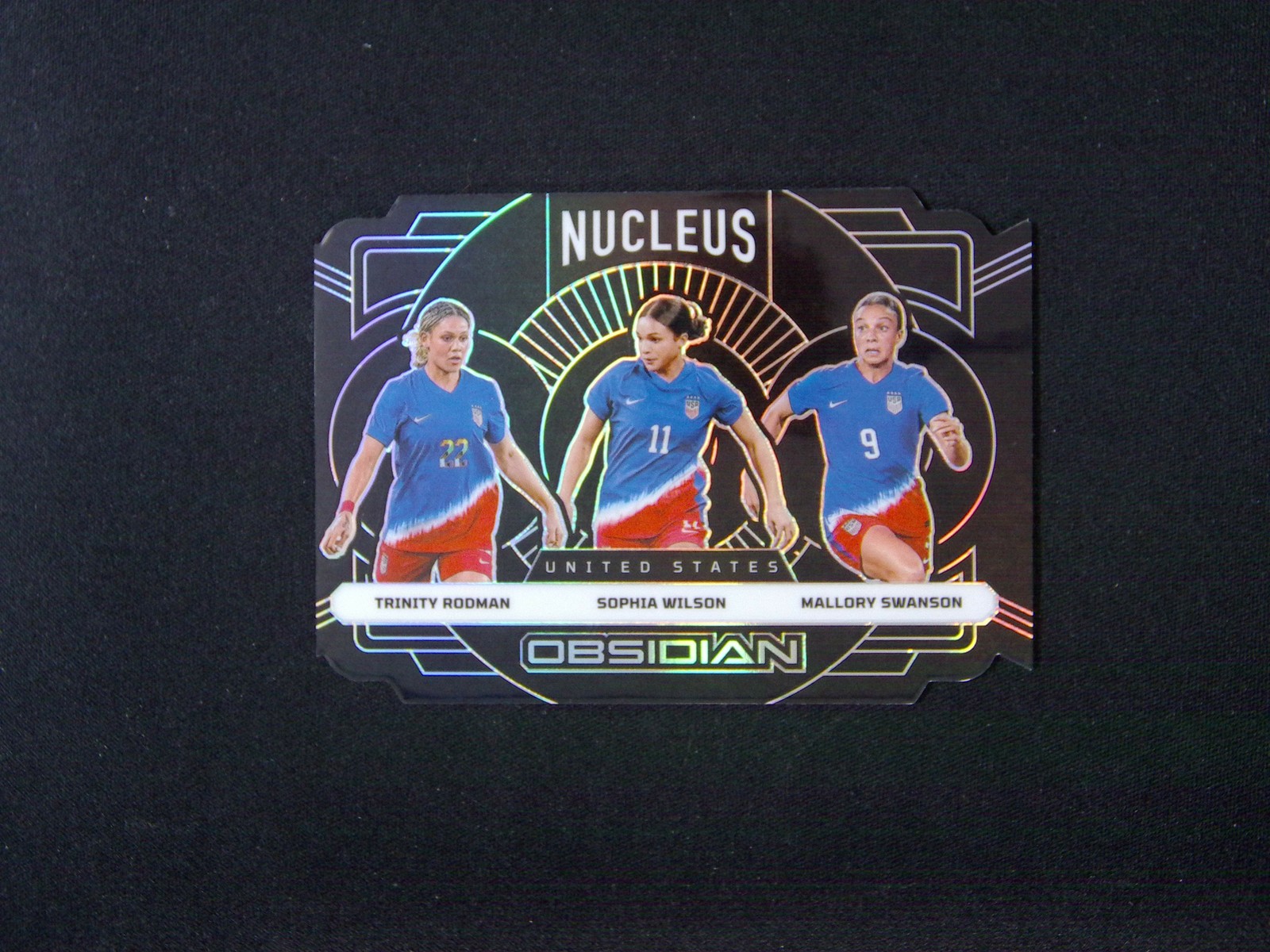 2024-25 Panini Obsidian Soccer #15 TRINITY RODMAN SOPHIA WILSON /120 #HZ