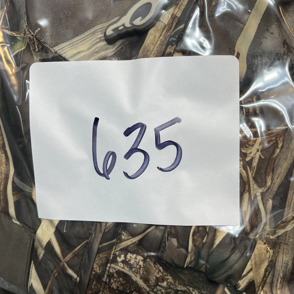 DRAKE Waterfowl Systems RealTree Max-7 Hunting Coat Full Zip Men’s M Game Pouch - Image 2 of 4