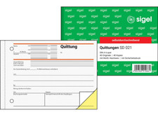 Sigel Quittung Quittungsblock SD021,SD120, SD...