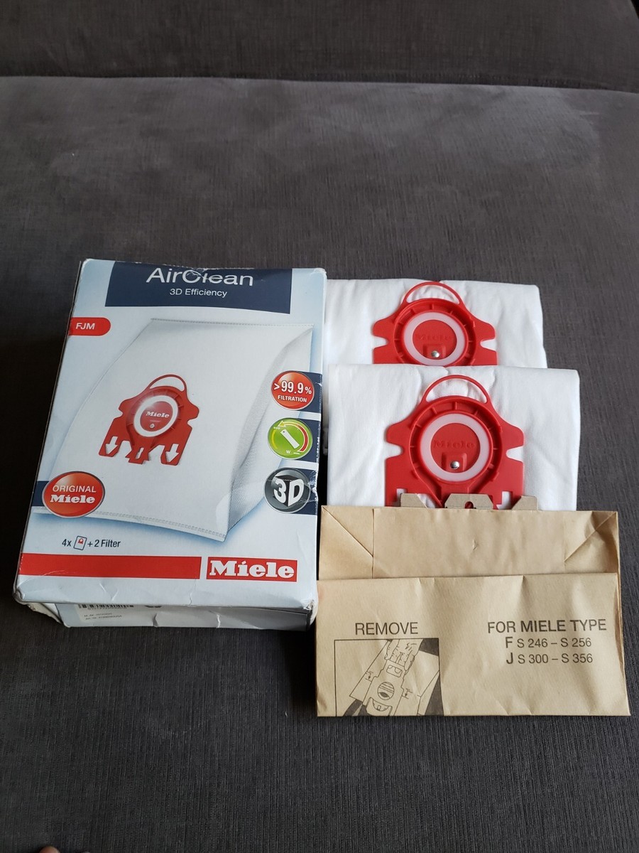 Miele Gn Vacuum Bags 10 Miele FJM Vacuum Bags 4 Allergen Filters - Advanced Filtration For Canister Vacuums Miele Vacuum Bags - Foto 6